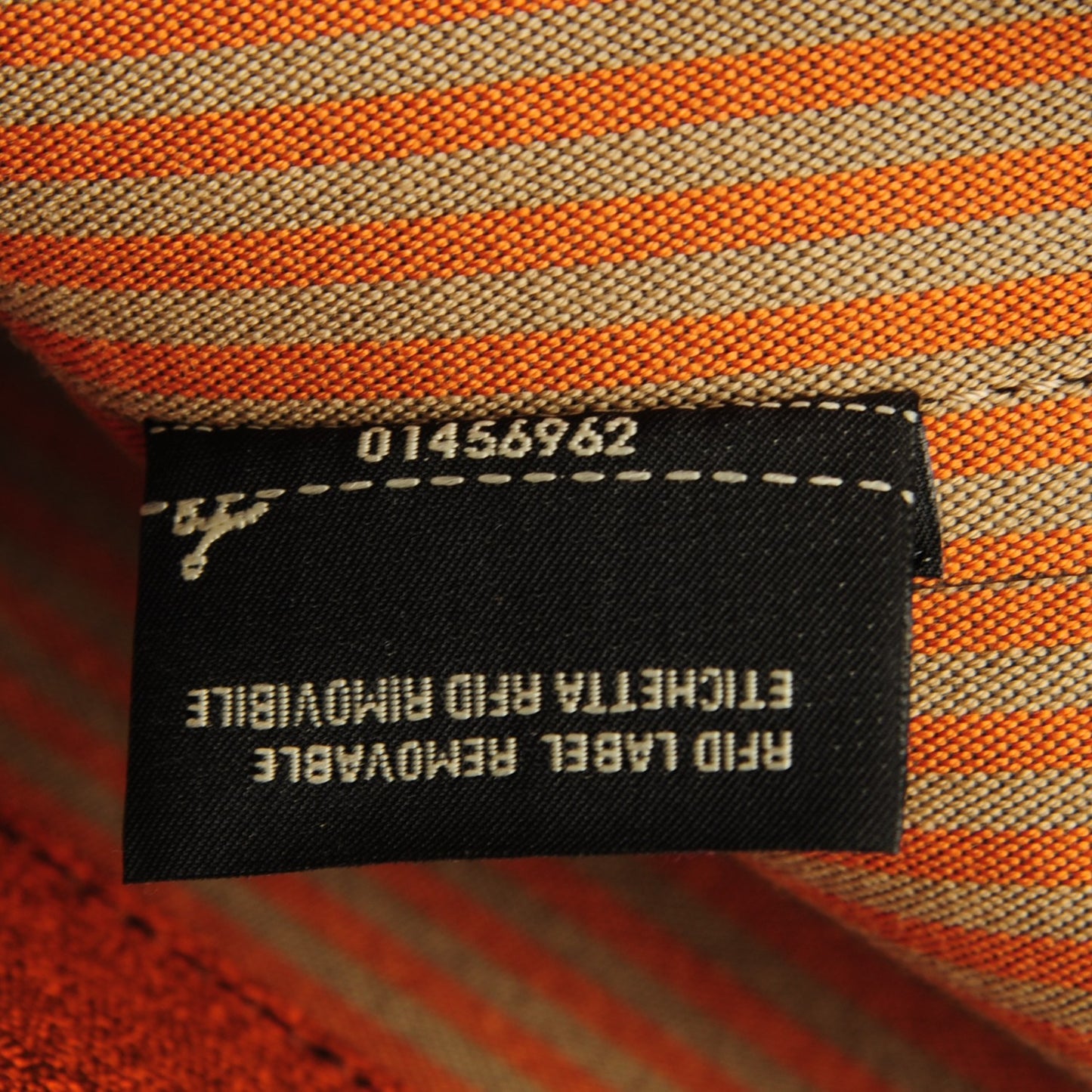 Zucca Spalmati Small Roll Tote Tobacco Orange