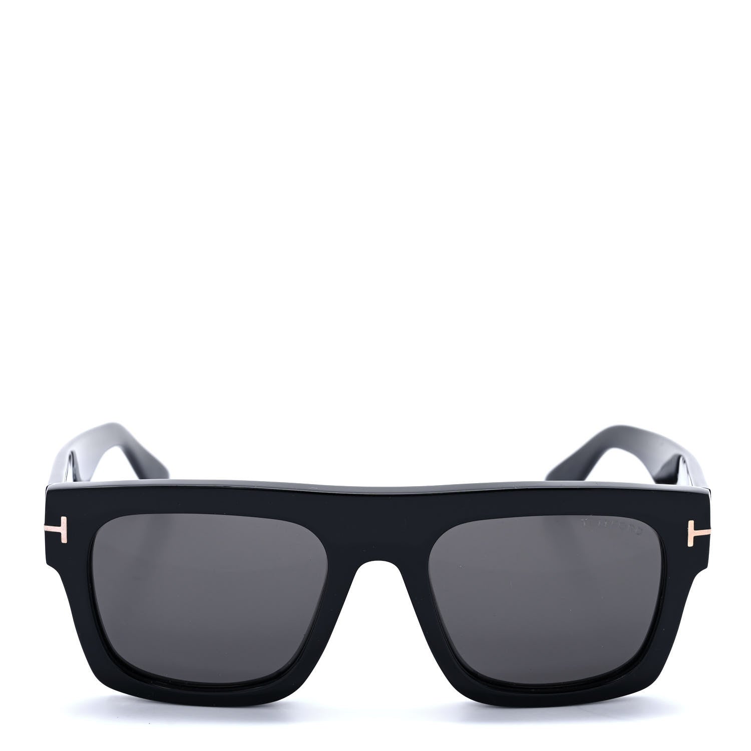 Tom Ford Acetate Fausto Sunglasses TF711 Black 2 of 8