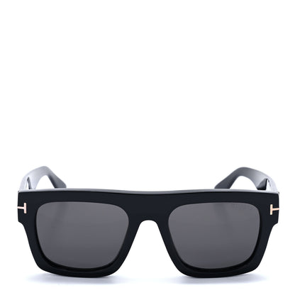 Tom Ford Acetate Fausto Sunglasses TF711 Black 2 of 8