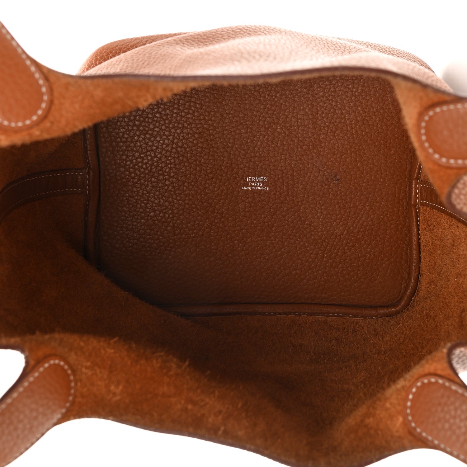 Hermes Taurillon Clemence Picotin Lock 22 MM Gold 5 of 14