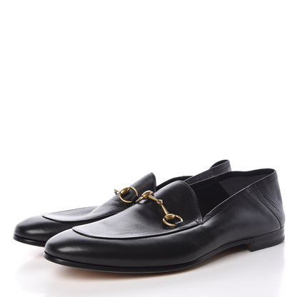 Gucci Lambskin Mens Brixton Horsebit Loafers 12 Black 3 of 13