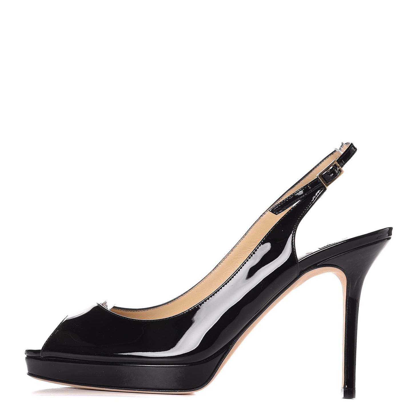 Patent Nova Slingback Pumps 38.5 Black