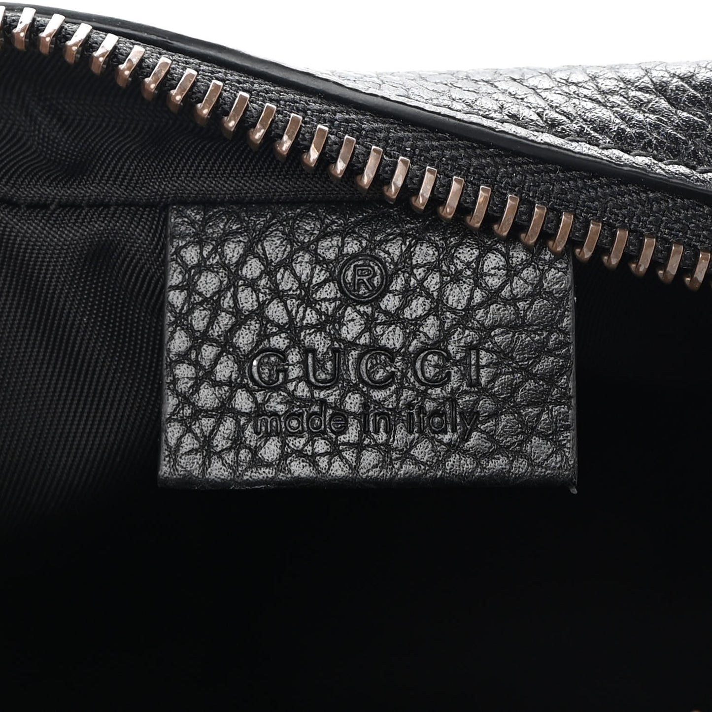 Pebbled Calfskin Mini Soho Disco Bag Black