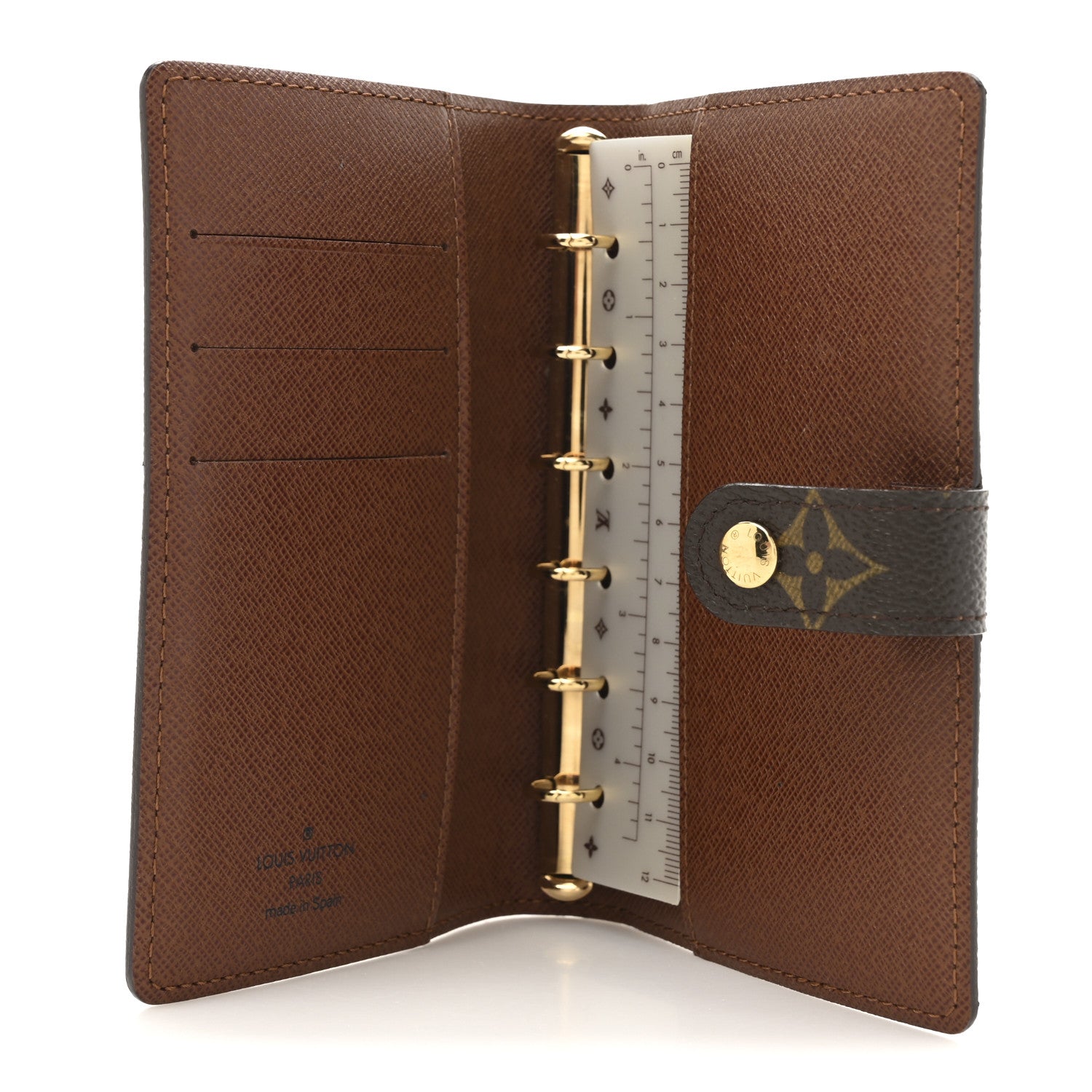 Louis Vuitton Monogram Panda Small Ring Agenda Cover 5 of 6