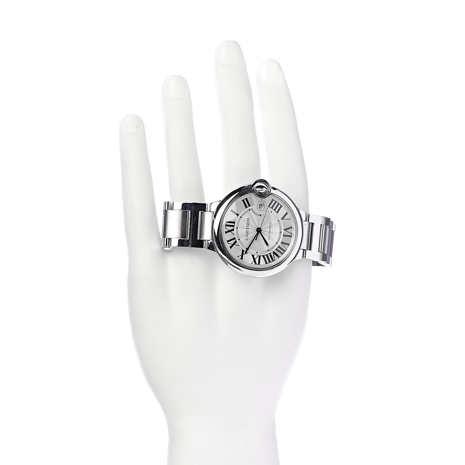 Cartier Stainless Steel 42mm Ballon Bleu De Automatic Watch 2 of 7