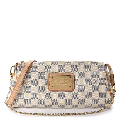 Louis Vuitton Damier Azur Eva Clutch 1 of 10