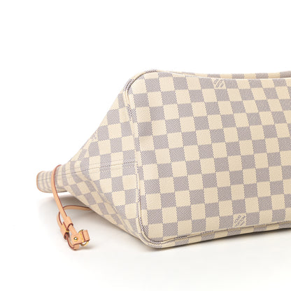 Louis Vuitton Damier Azur Neo Neverfull GM Rose Ballerine 8 of 9