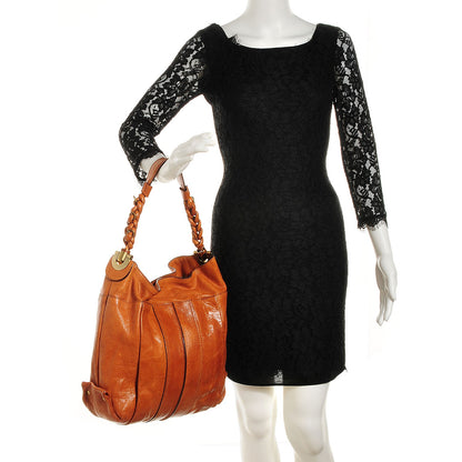 Chloe Lambskin Heloise Hobo Nutmeg 2 of 7