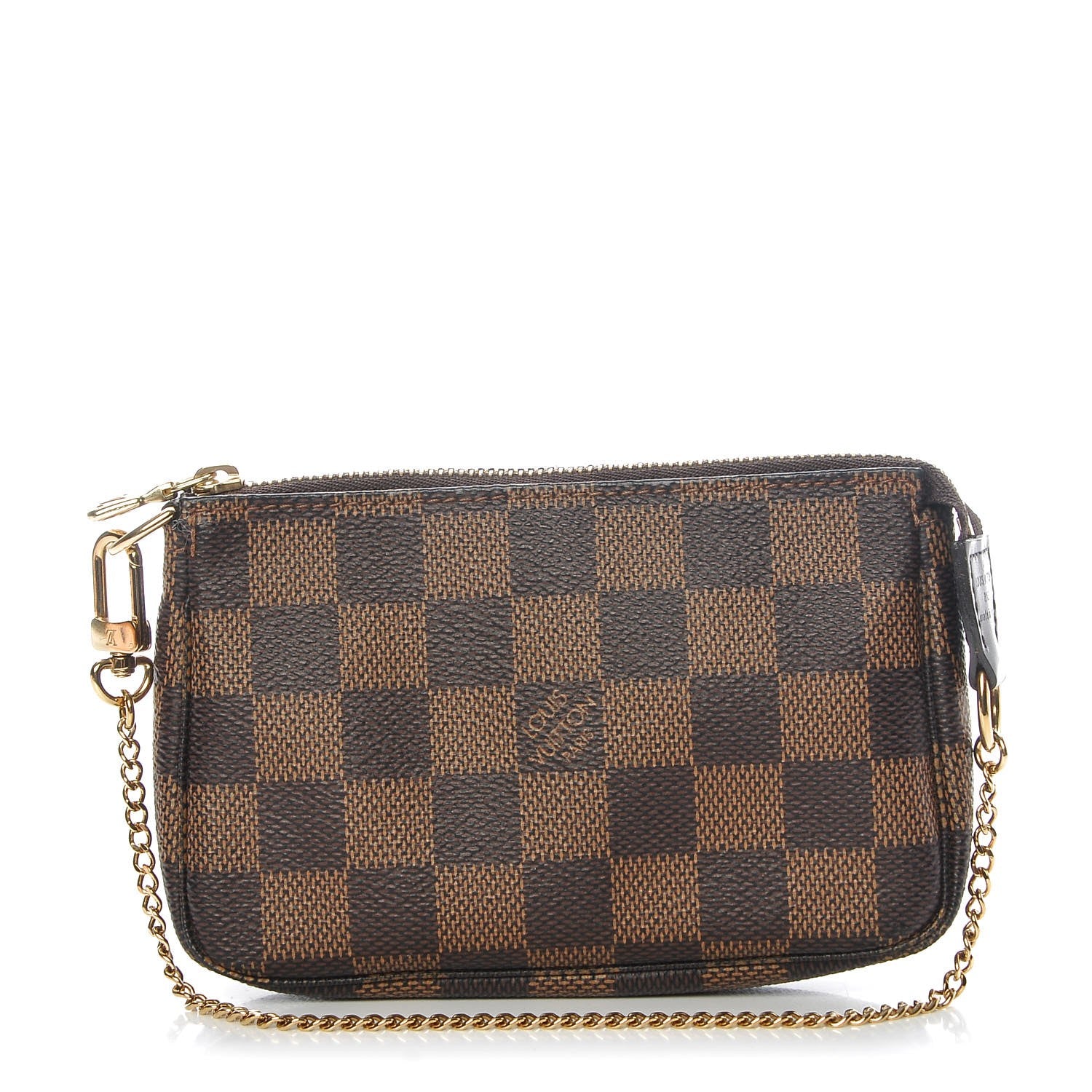 Louis Vuitton Damier Ebene Mini Pochette Accessories 1 of 9