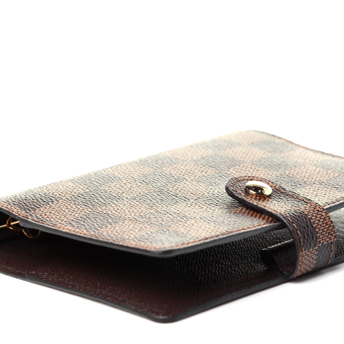 Damier Ebene Small Ring Agenda Cover