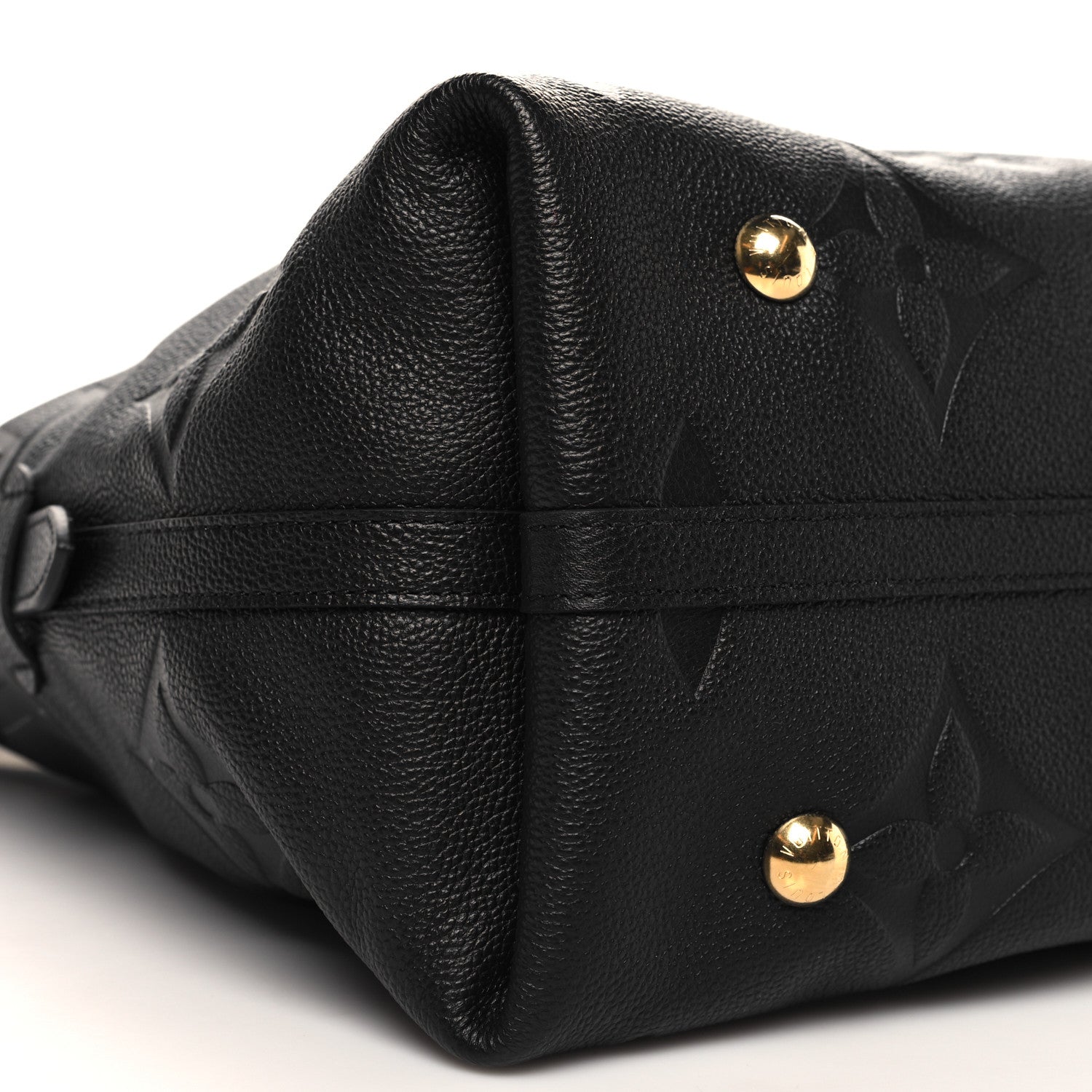 Louis Vuitton Empreinte Monogram Giant CarryAll MM Black 9 of 10