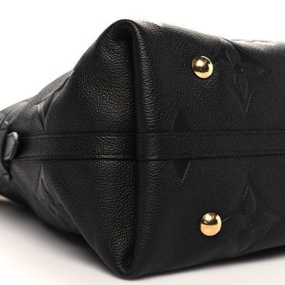 Louis Vuitton Empreinte Monogram Giant CarryAll MM Black 9 of 10