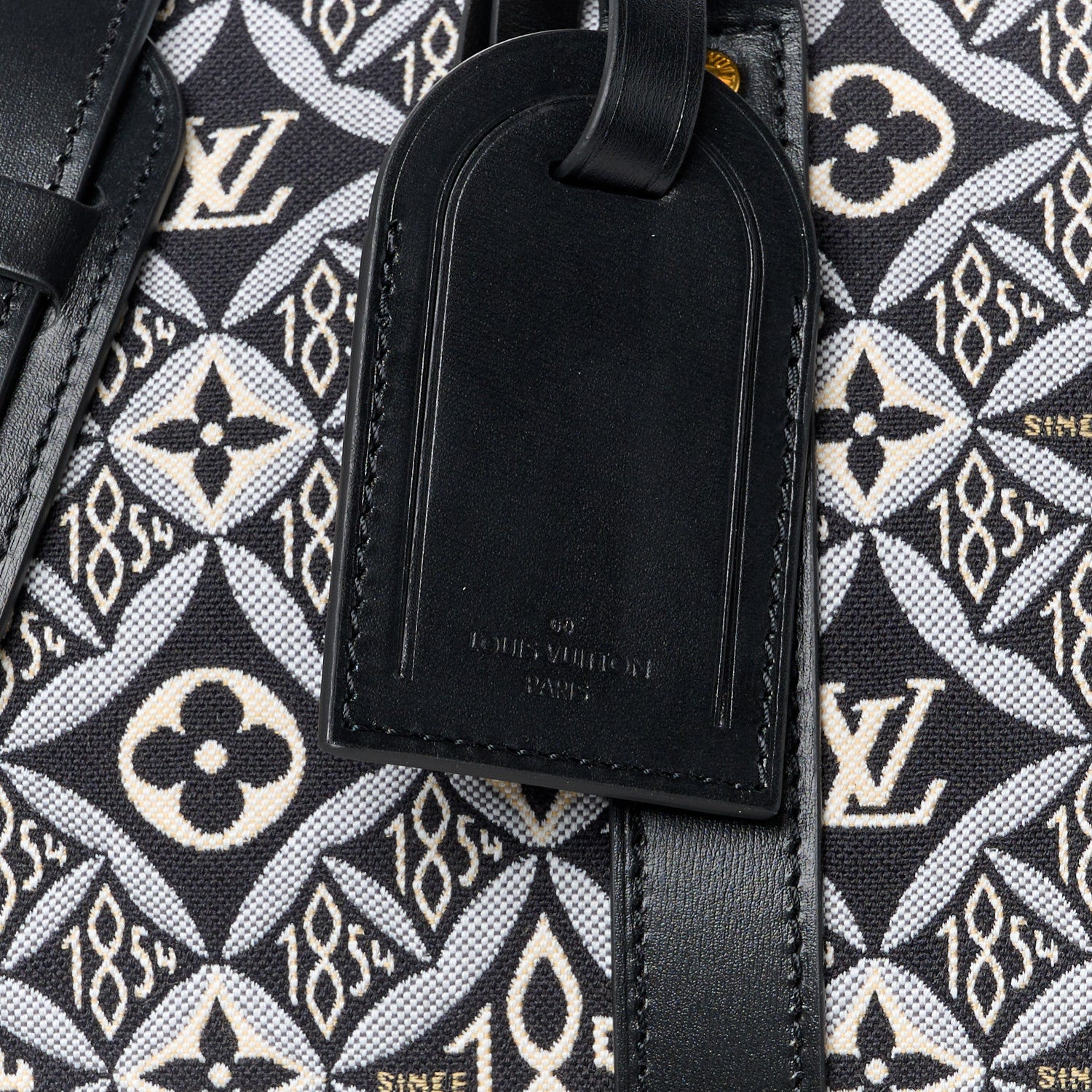 Louis Vuitton Jacquard Since 1854 Keepall Bandouliere 45 Grey 9 of 14