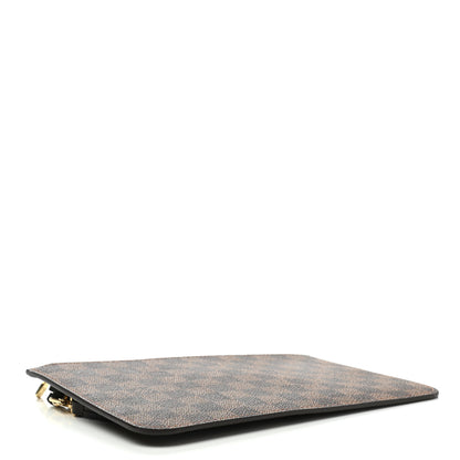 Louis Vuitton Damier Ebene Neverfull MM GM Pochette Rose Ballerine 4 of 6