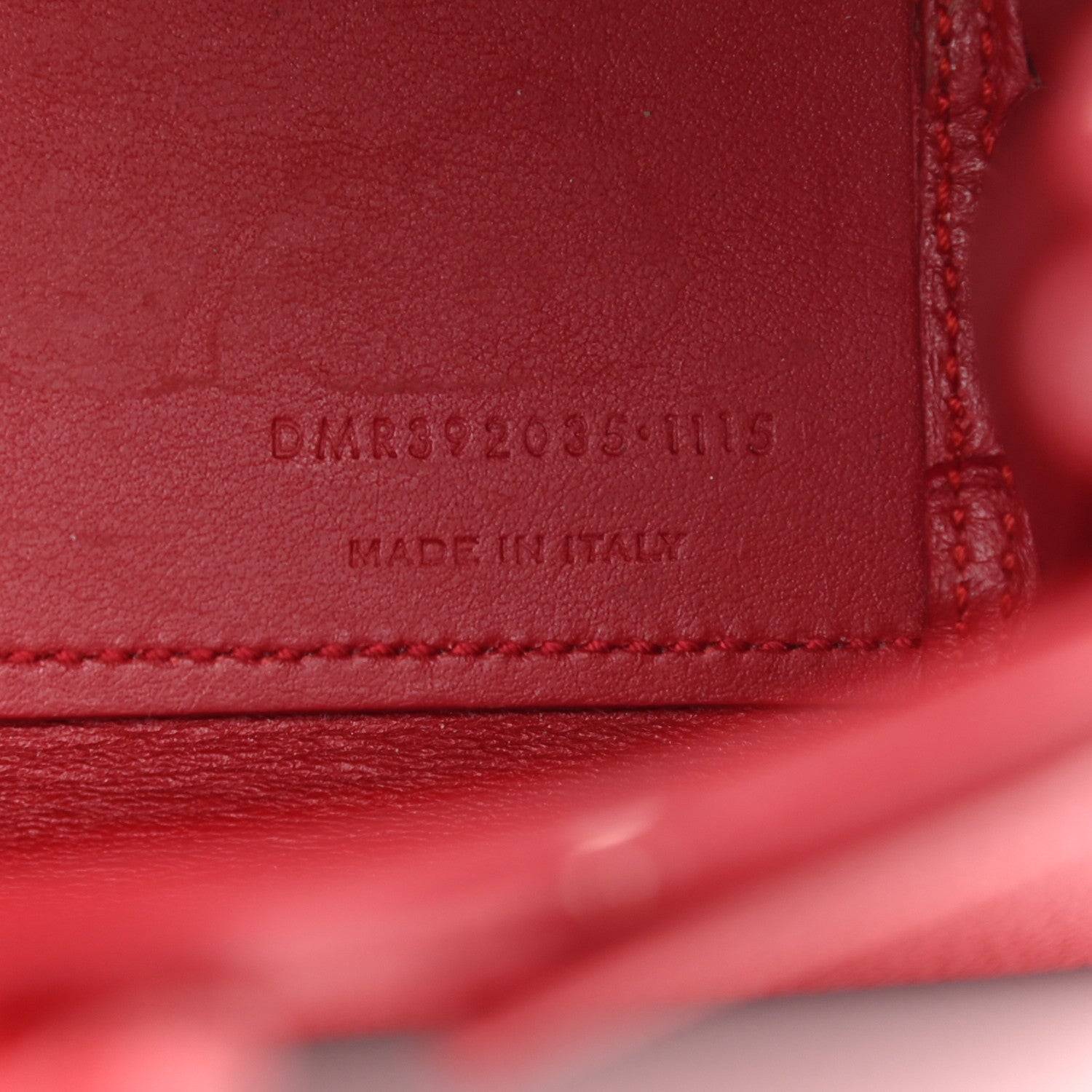 Saint Laurent Grained Calfskin Nano Sac De Jour Lipstick Red 7 of 12