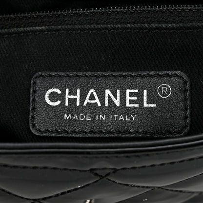 Chanel Patent Quilted Small Coco Shine Flap Black 6 of 11