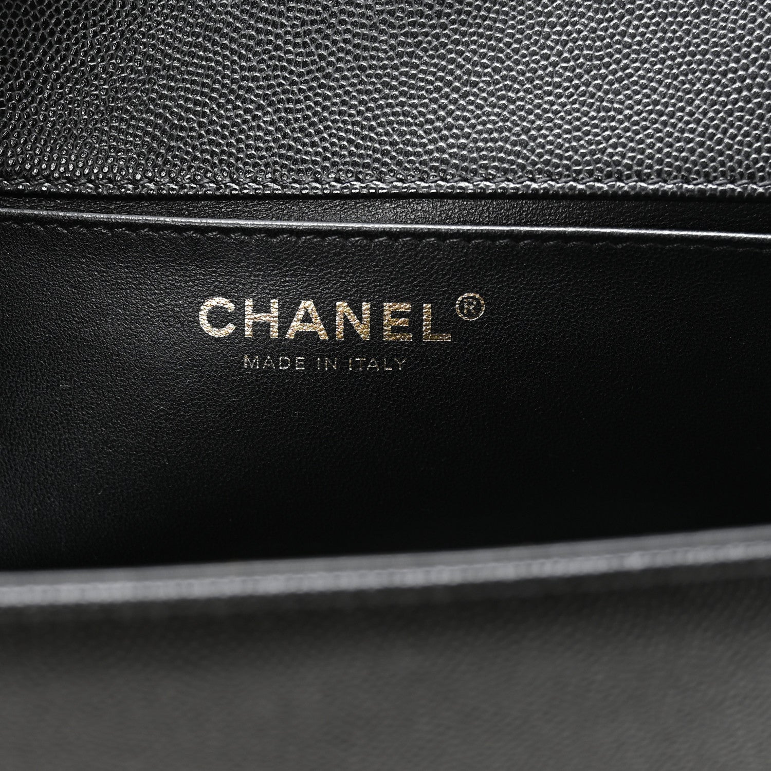 Chanel Caviar Quilted Medium Boy Flap Black 6 of 11