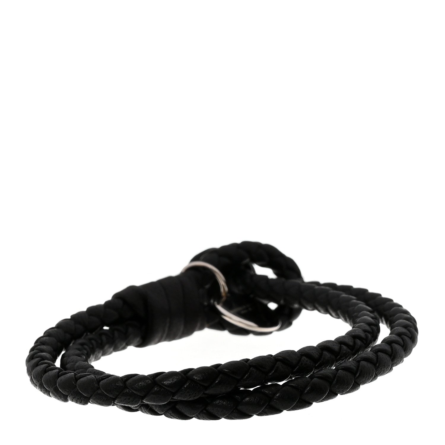 Bottega Veneta Nappa Intrecciato Bracelet Black 3 of 4
