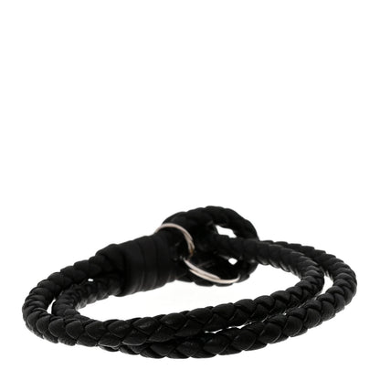 Bottega Veneta Nappa Intrecciato Bracelet Black 3 of 4
