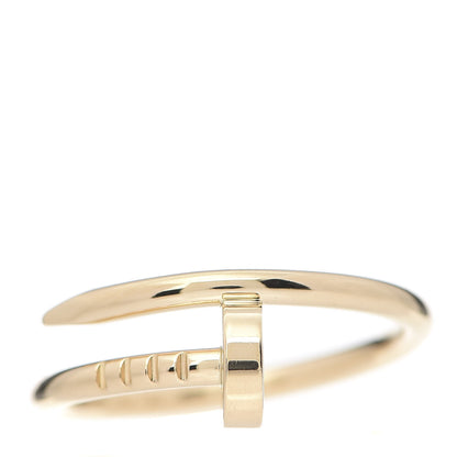Cartier 18K Yellow Gold Small Juste Un Clou Ring 50 5.25 1 of 5