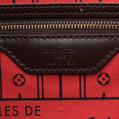 Louis Vuitton Damier Ebene Neverfull GM 6 of 10