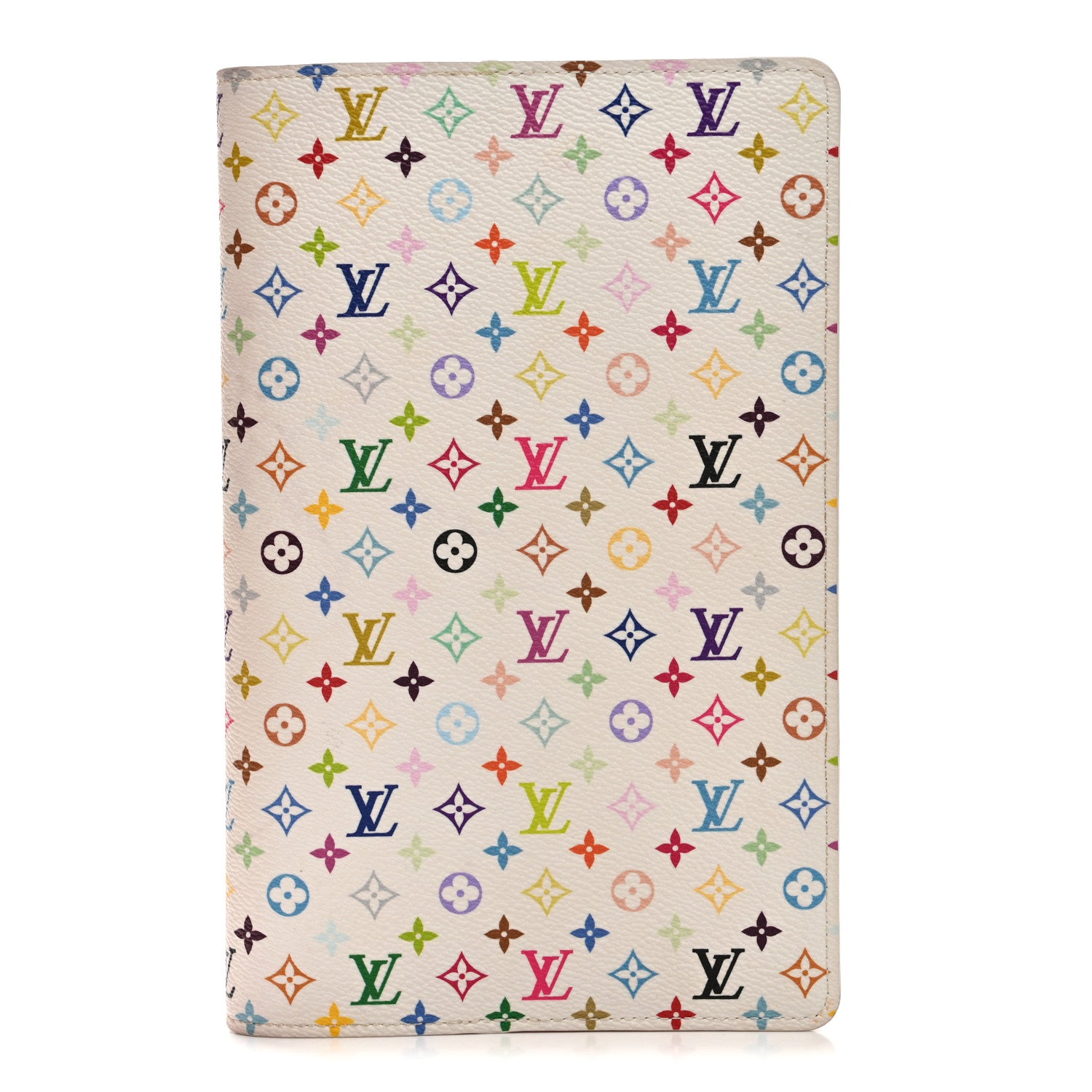 Louis Vuitton LV X TM Monogram Multicolor Emily Notebook Cover MM White 1 of 7