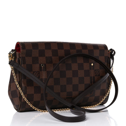Louis Vuitton Damier Ebene Favorite MM 3 of 11