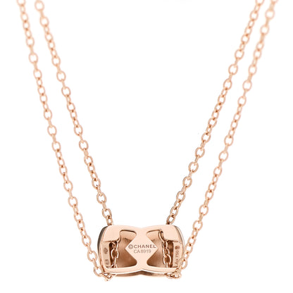 Chanel 18K Beige Gold Coco Crush Pendant Necklace 3 of 4