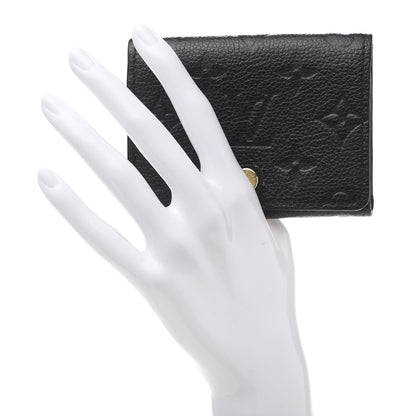 Louis Vuitton Empreinte Business Card Holder Black 2 of 11