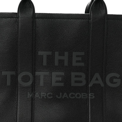 Marc Jacobs Grained Calfskin Large The Tote Bag Black 8 of 10