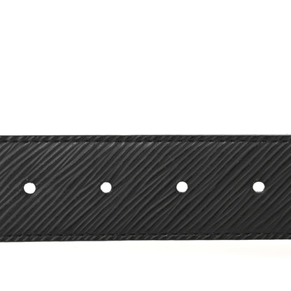 Louis Vuitton Monogram Epi 35mm LV Circle Reversible Belt 80 32 Black 4 of 6