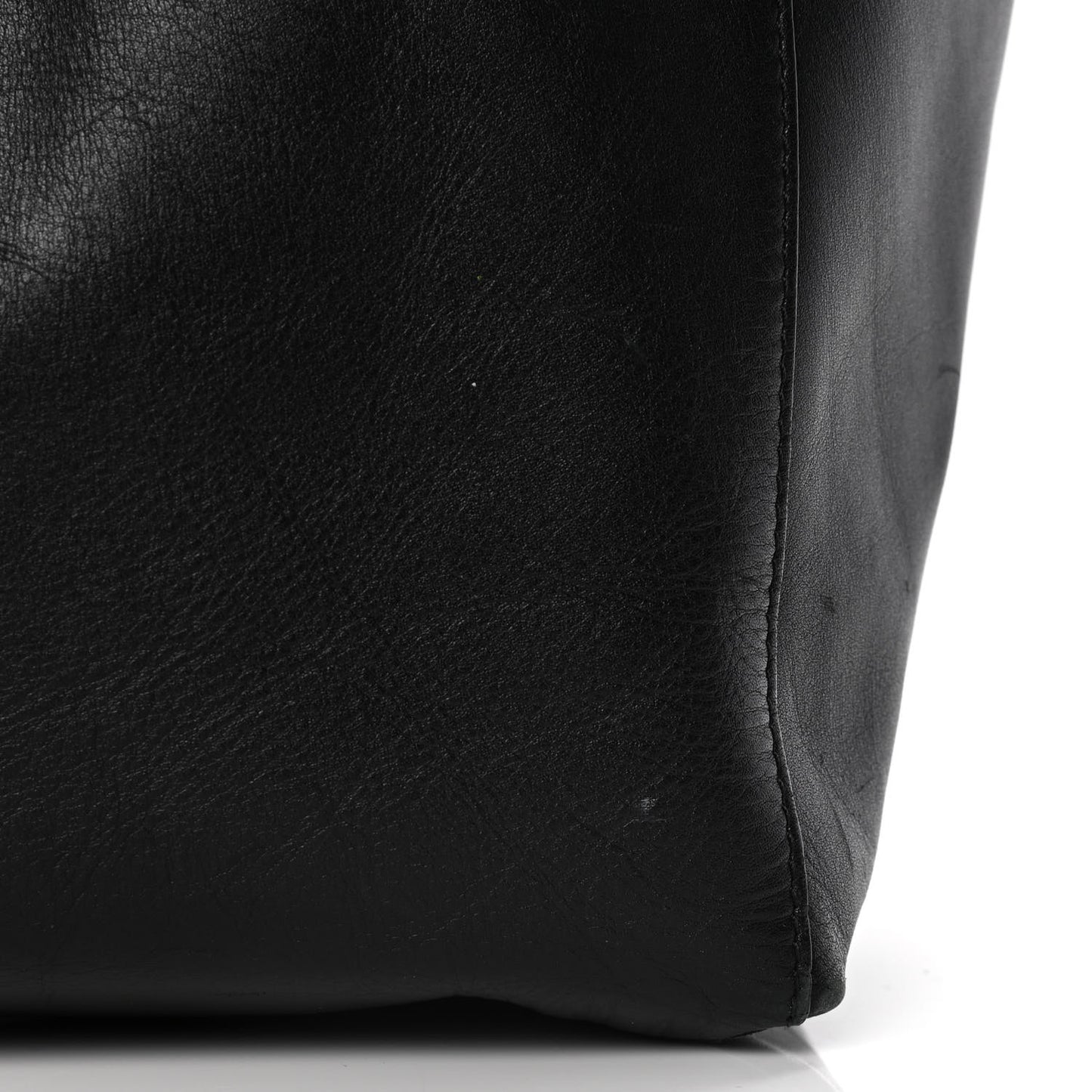 Calfskin Medium Horizontal Cabas Phantom Black