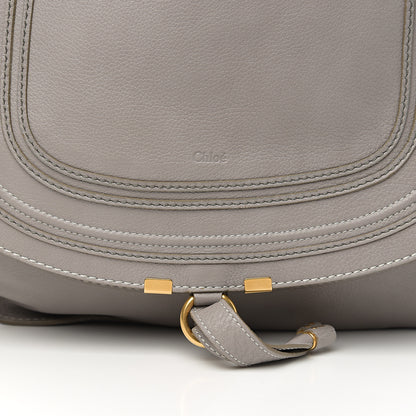 Chloe Calfskin Large Marcie Satchel Cashmere Grey 9 of 9
