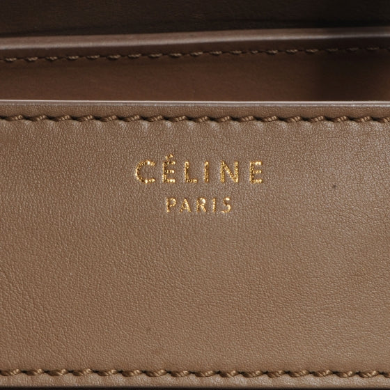 Smooth Calfskin Mini Luggage Camel