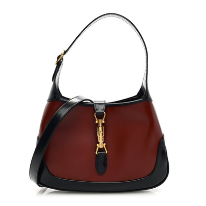 Gucci Boarded Dyana Lux Calfskin Bi-Color Small Jackie 1961 Hobo Mineral Red Blue 1 of 8