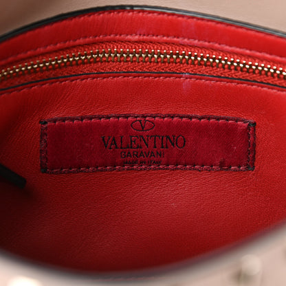 Valentino Garavani Lambskin Medium Rockstud Spike Shoulder Bag Poudre 11 of 17