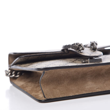 Gucci GG Supreme Monogram Mini Dionysus Shoulder Bag Taupe 8 of 14