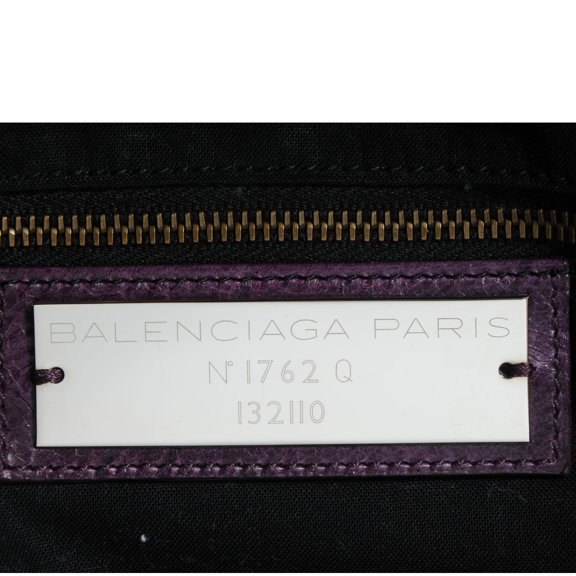 Balenciaga Agneau Work Raisin 6 of 8