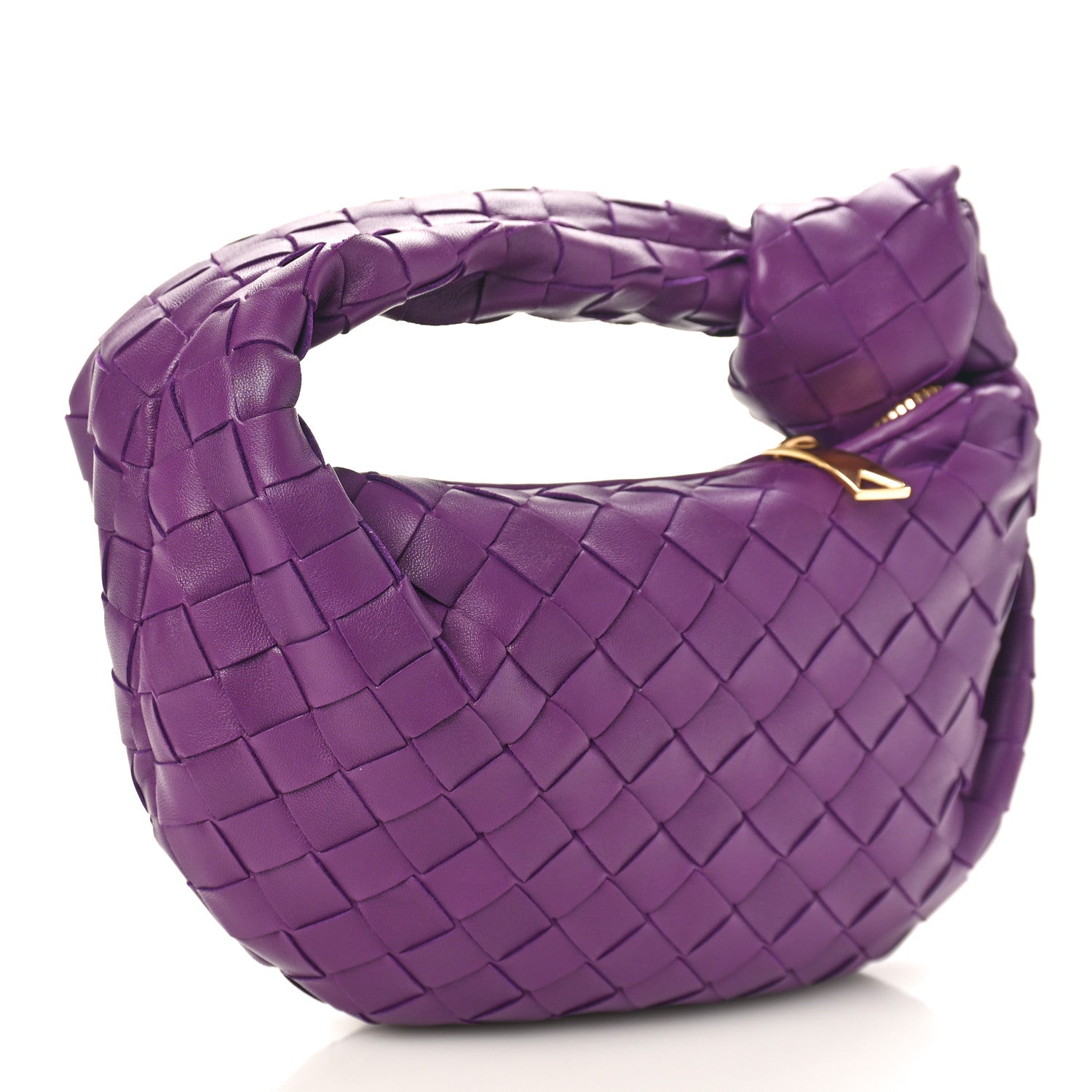Bottega Veneta Nappa Intrecciato Mini Jodie Eggplant 3 of 8