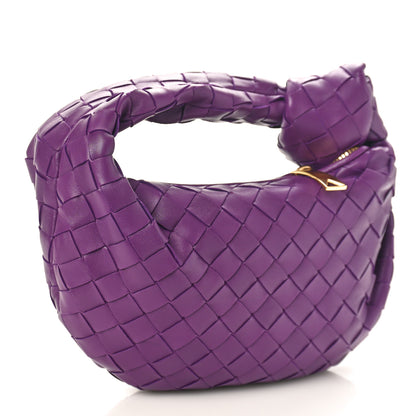 Bottega Veneta Nappa Intrecciato Mini Jodie Eggplant 3 of 8