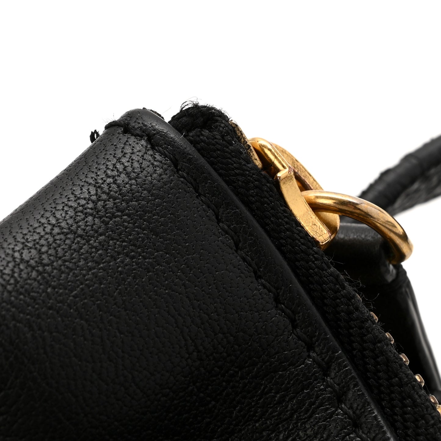 Lambskin Small Trio Crossbody Bag Black