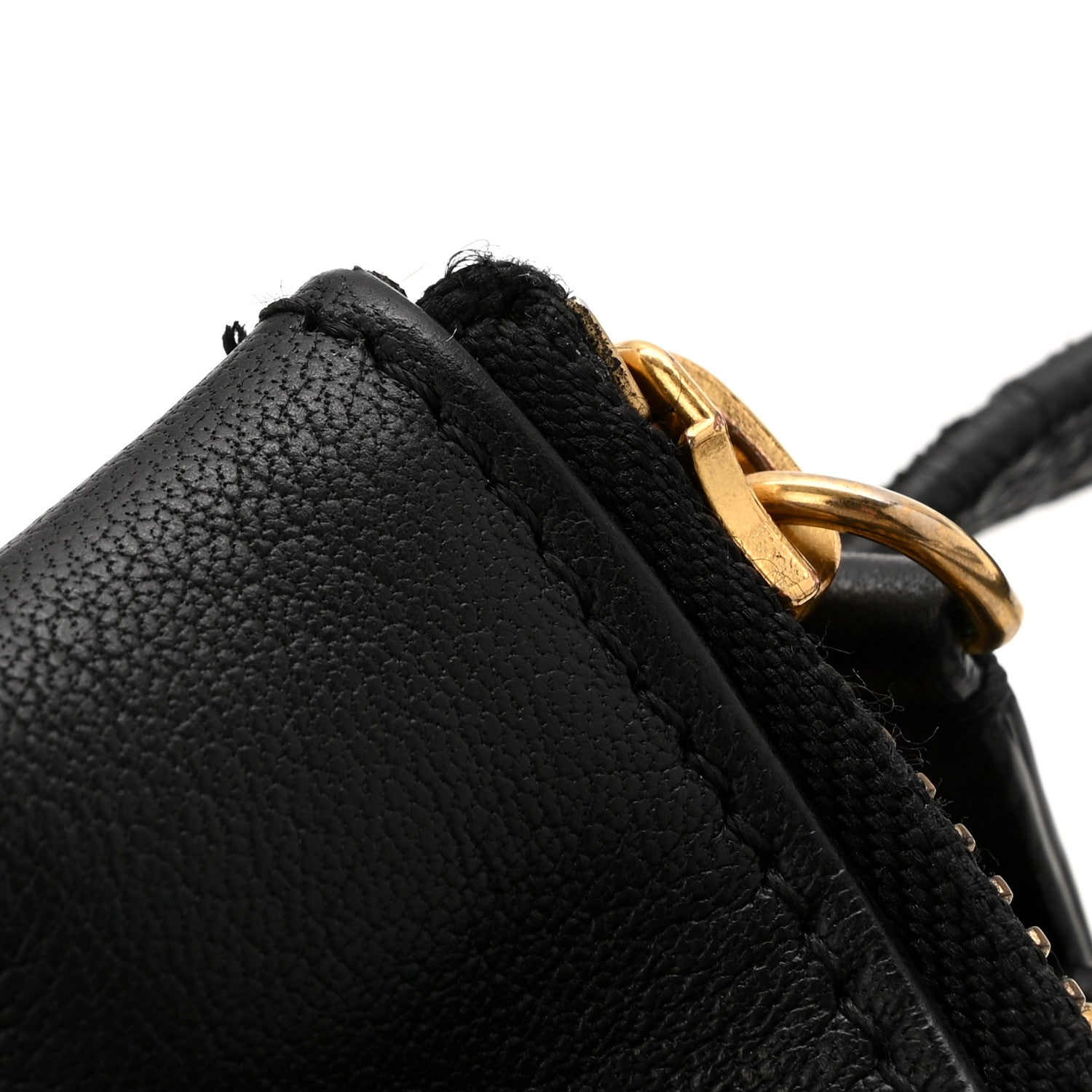 Celine Lambskin Small Trio Crossbody Bag Black 14 of 15