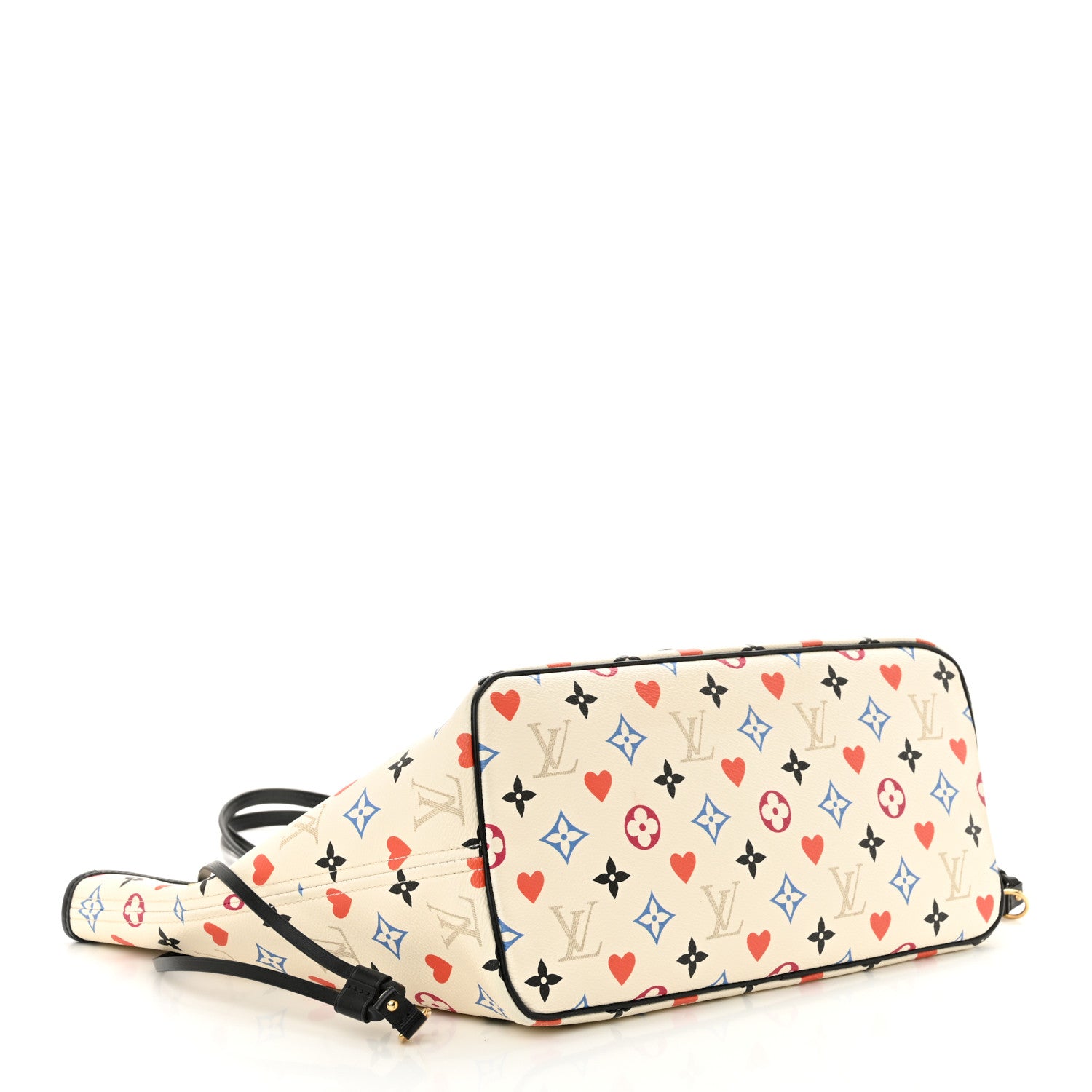 Louis Vuitton Game On Neverfull MM White 5 of 12