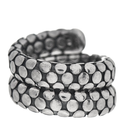 John Hardy Sterling Silver Dot Double Coil Ring 48 4.5 3 of 4