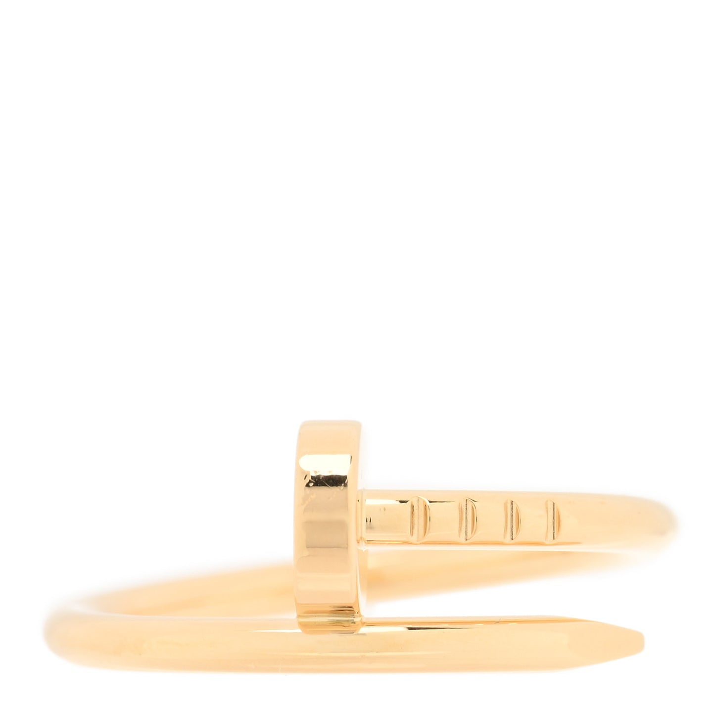 18K Yellow Gold Small Juste Un Clou Ring 49 5