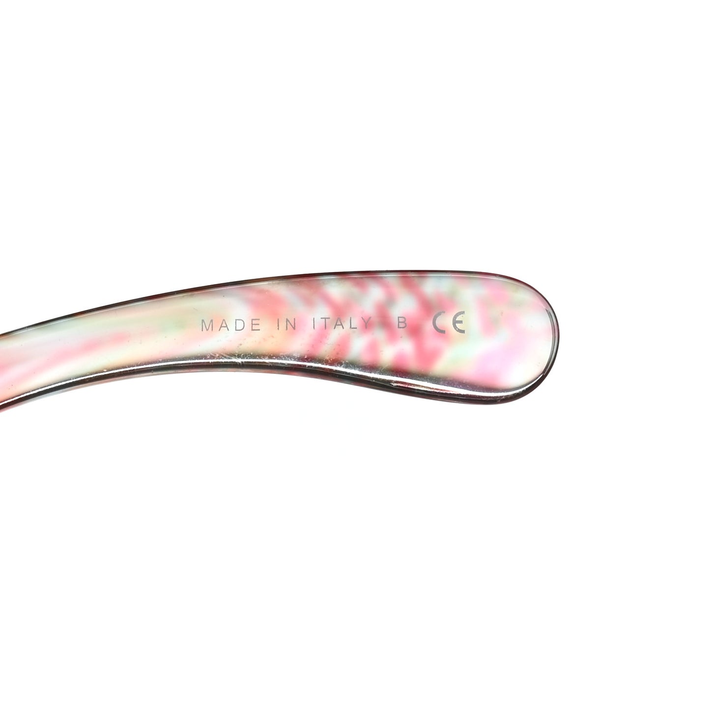 Acetate Multicolor Tweed CC Sunglasses 5220 Pink