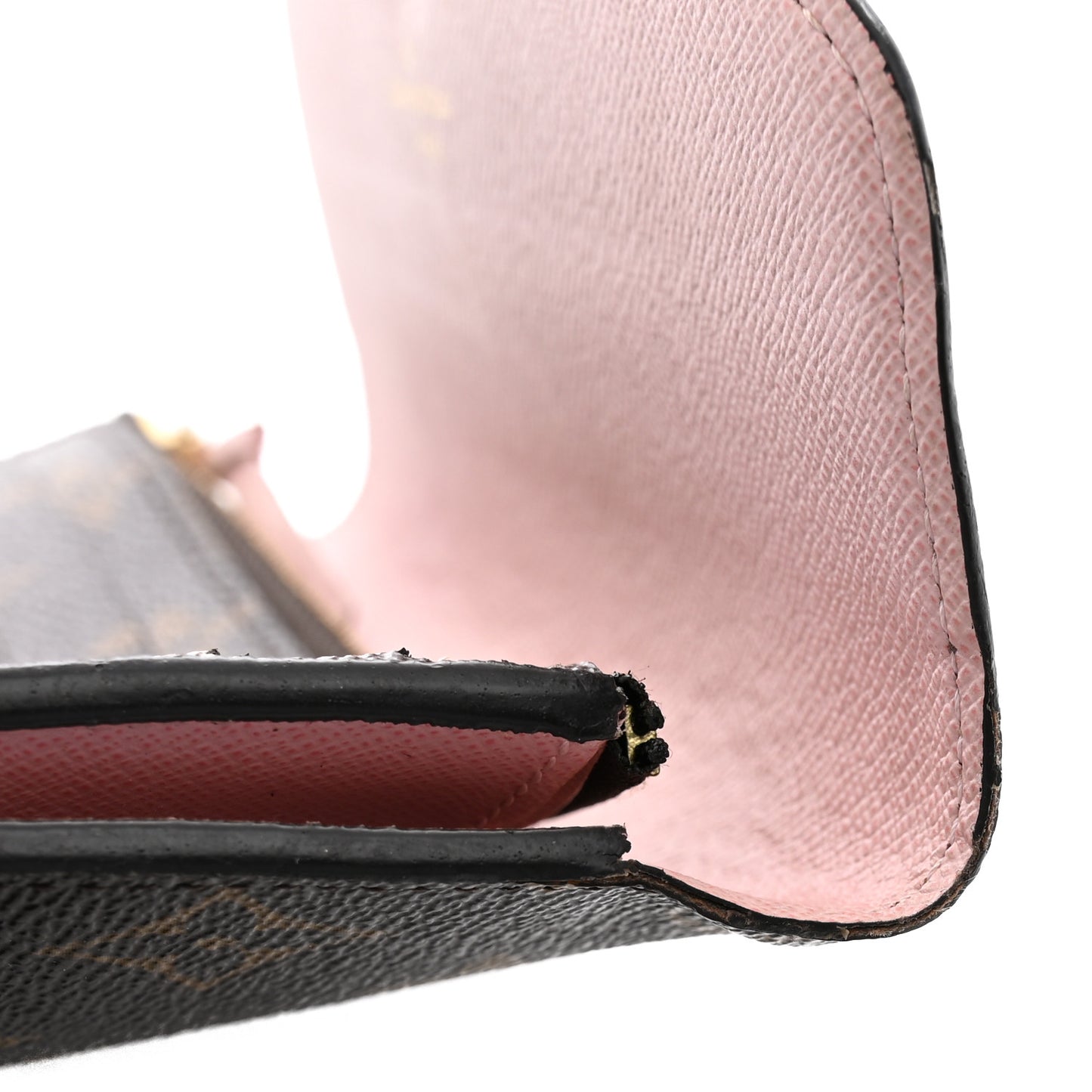 Monogram Emilie Wallet Rose Ballerine