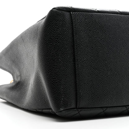 Chanel Caviar Quilted Grand Shopping Tote GST Black 10 of 14