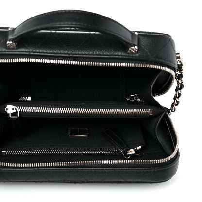 Chanel Caviar Quilted Vanity Case Black 5 of 10
