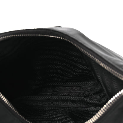 Prada Tessuto Nylon Saffiano Re-Edition 2006 Shoulder Bag Black Black 5 of 14